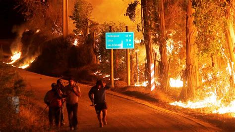waldbrände in chile 2023